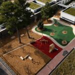 Désimperméabilisation et végétalisation des cours du groupe scolaire des Moulins de Barbentane