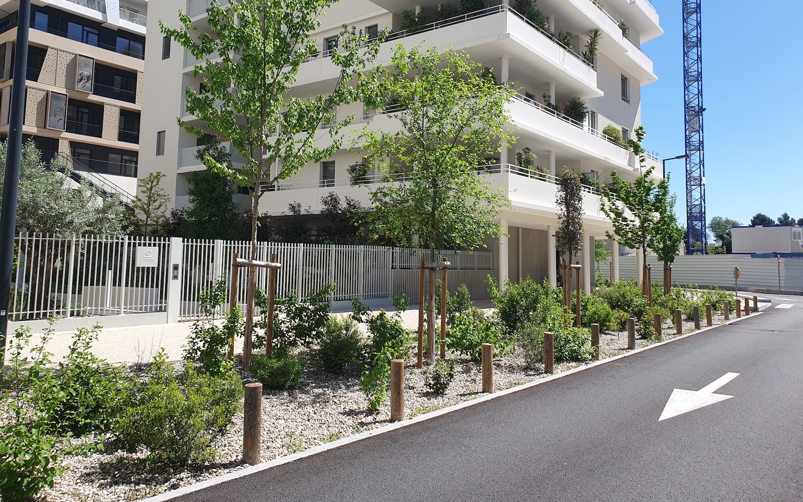 Renaturation des espaces publics - Quartier Port Marianne
