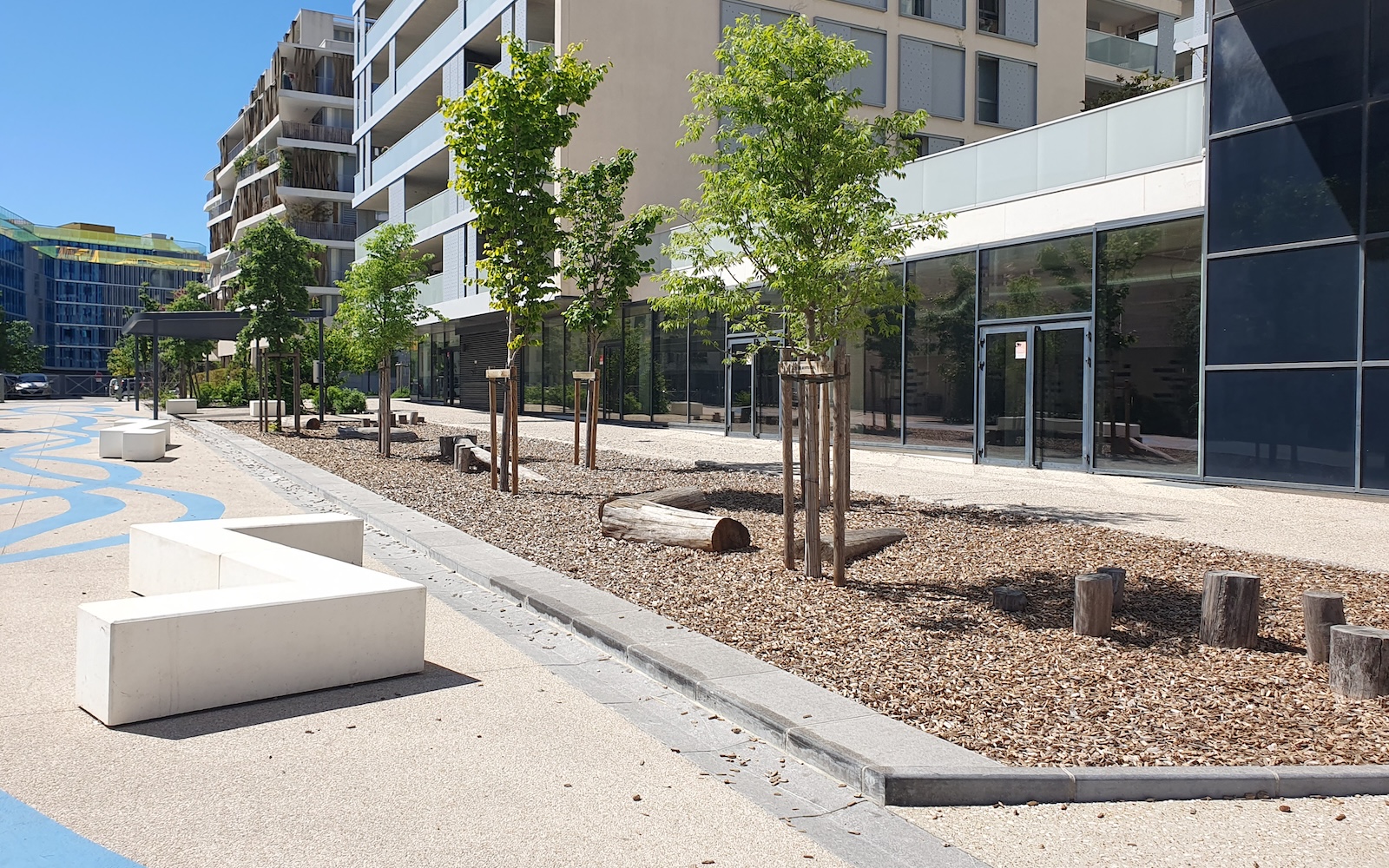 Réaménagement du parvis du groupe scolaire Jean Mirò