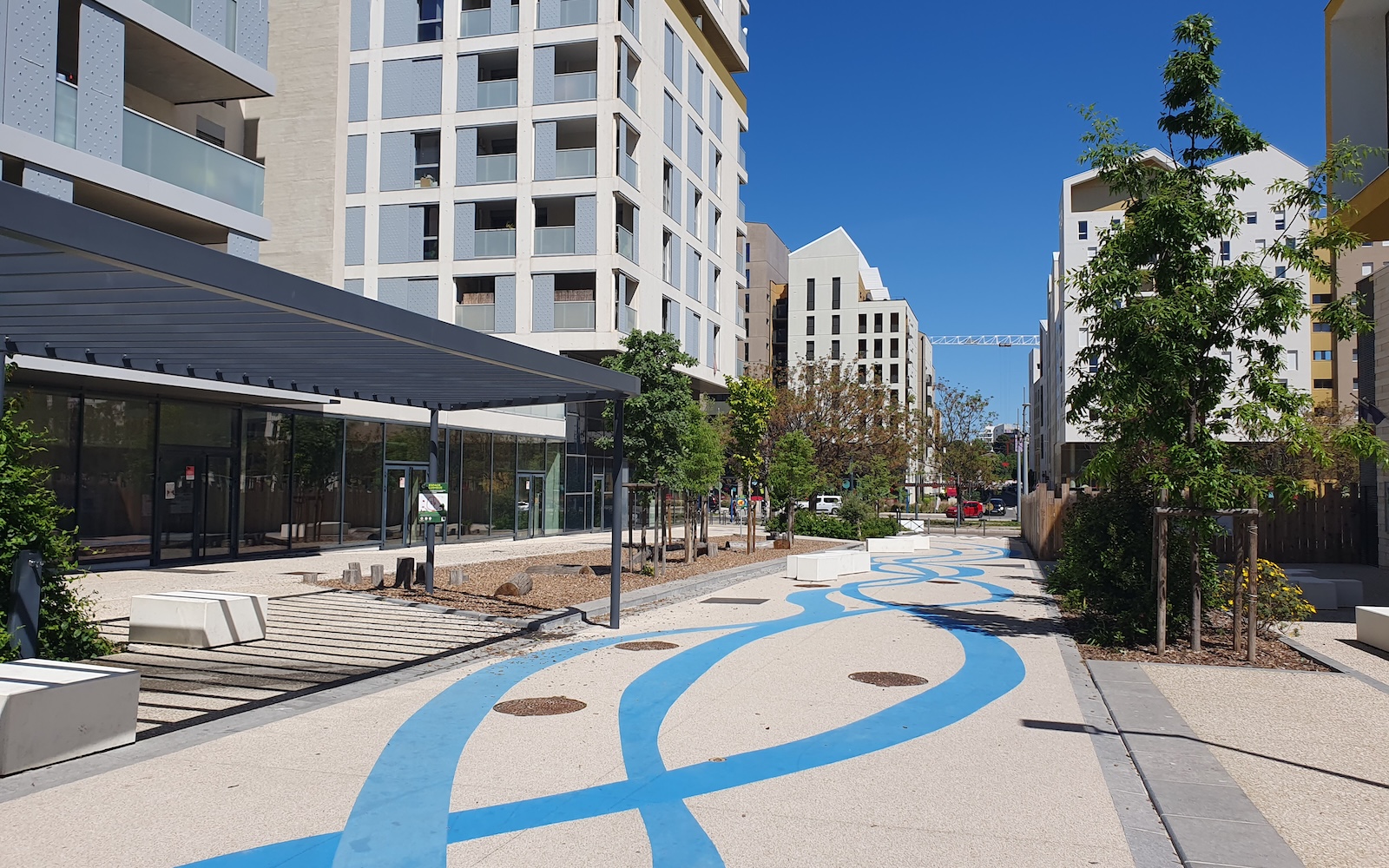 Réaménagement du parvis du groupe scolaire Jean Mirò