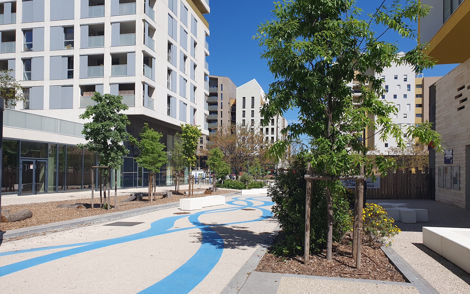 Réaménagement du parvis du groupe scolaire Jean Mirò