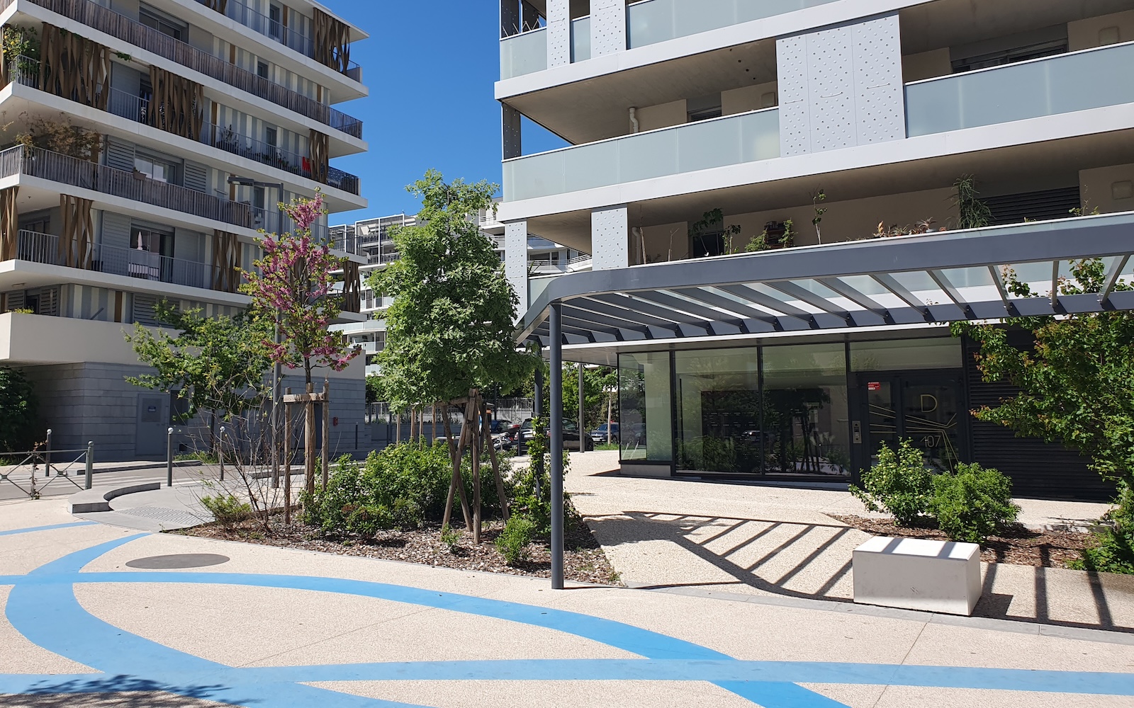 Réaménagement du parvis du groupe scolaire Jean Mirò