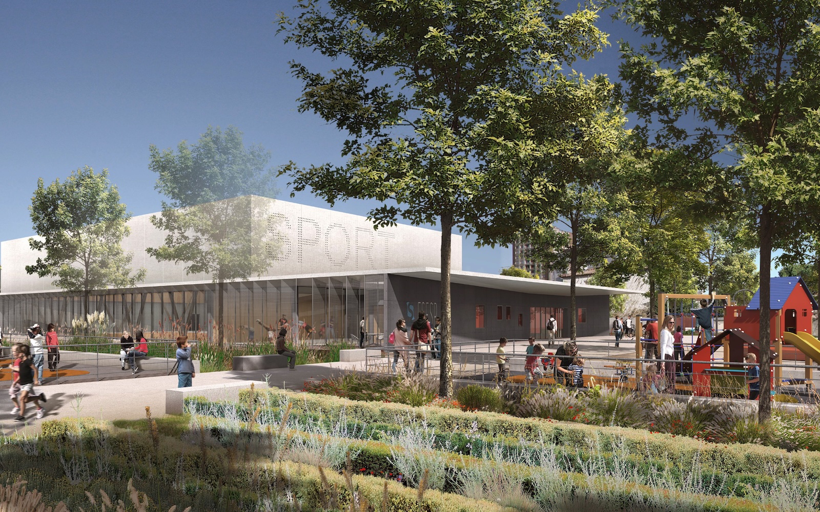 Espace socio-éducatif et sportif La Seyne sur Mer