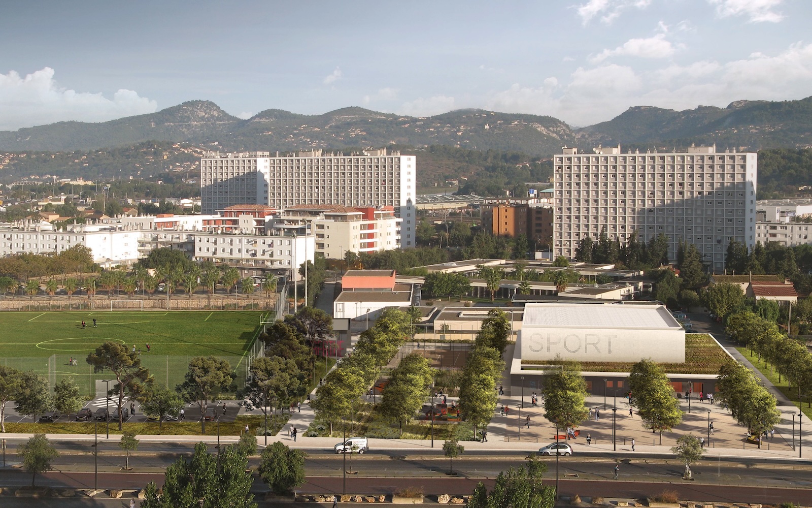 Espace socio-éducatif et sportif La Seyne sur Mer