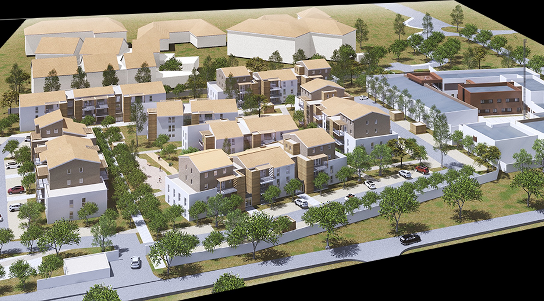 Construction gendarmerie de Lunel