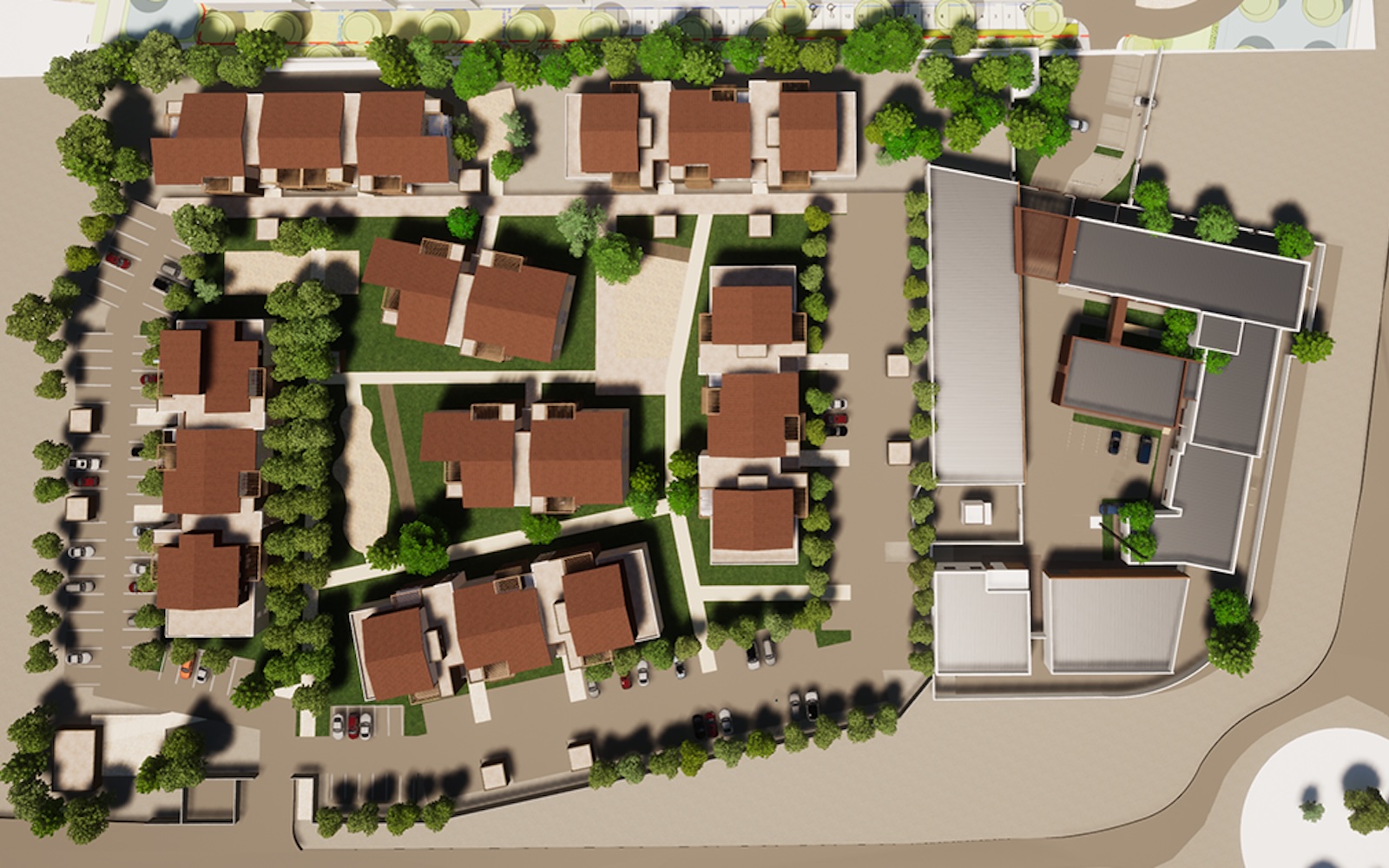 Construction gendarmerie de Lunel