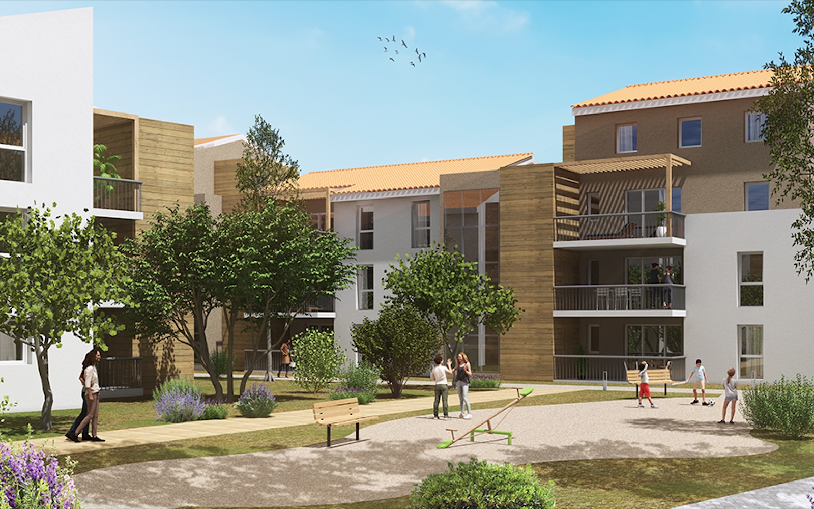 Construction gendarmerie de Lunel