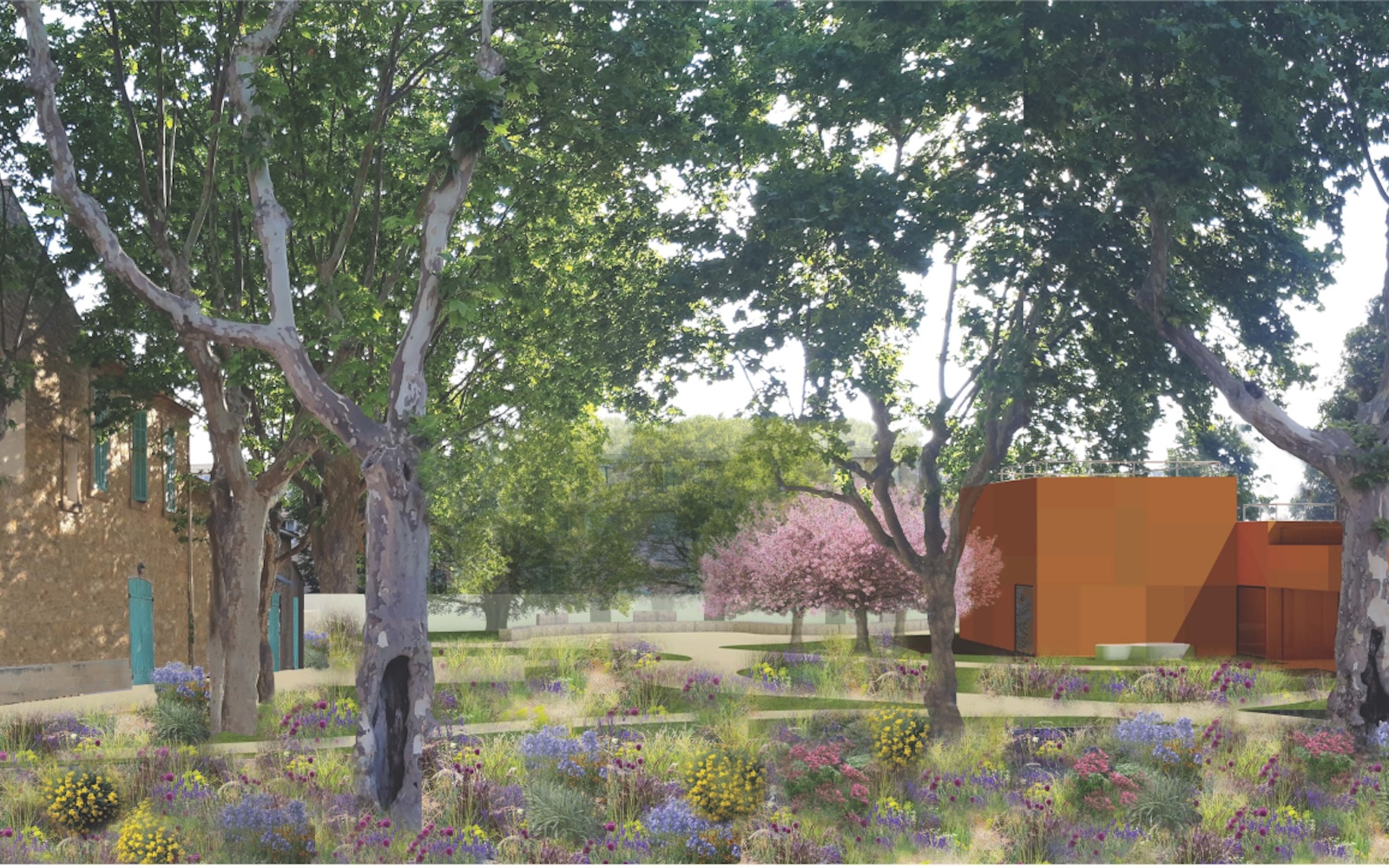 Aménagement pôle culturel Saint Cyr sur Mer