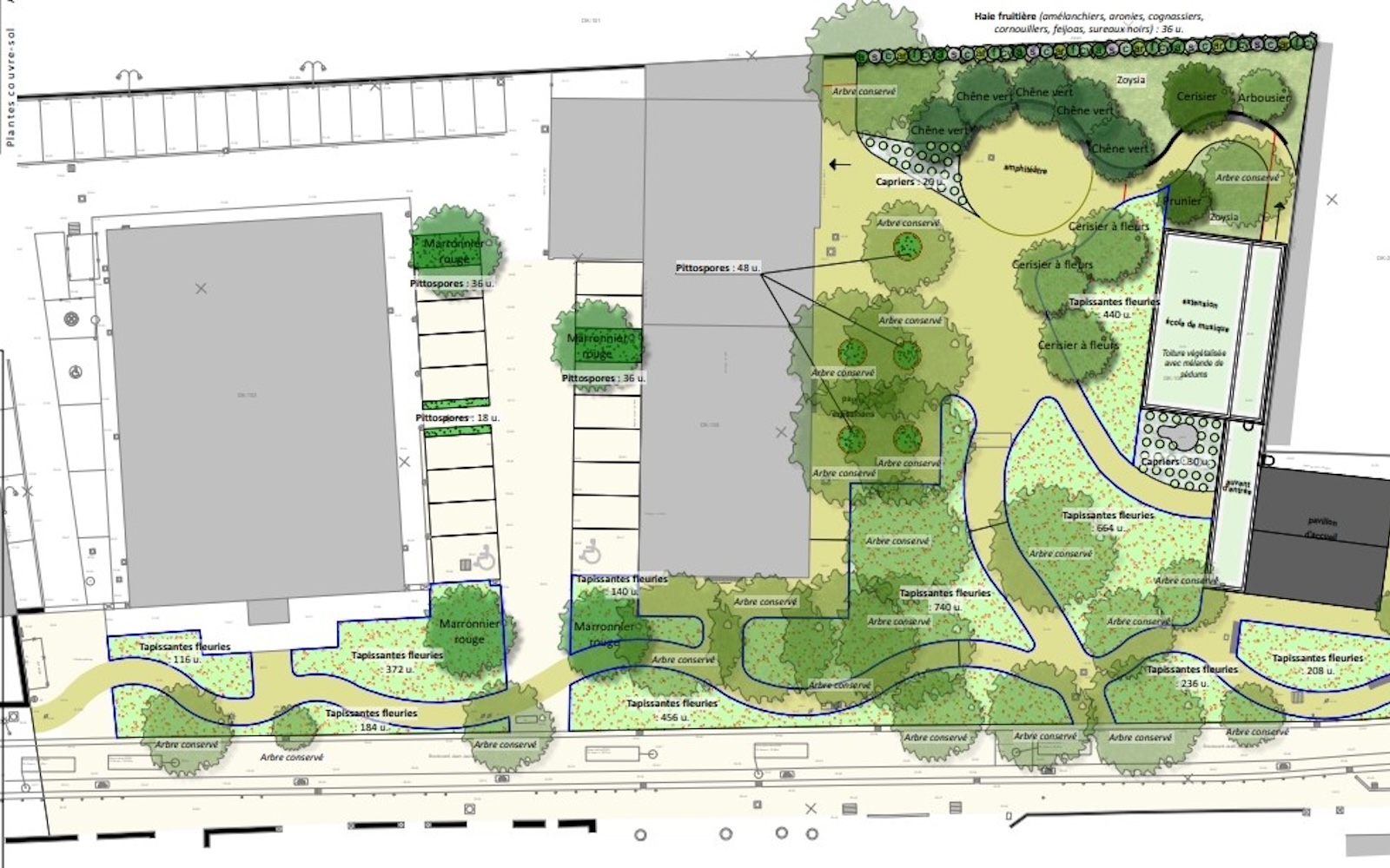 Aménagement pôle culturel Saint Cyr sur Mer